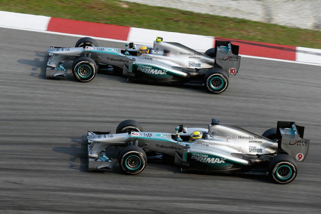 Monoposturi F1 Mercedes-AMG