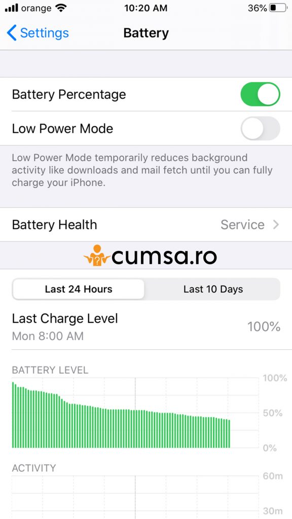 Battery Health Service iPhone 6
