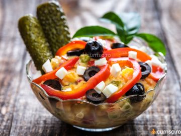 Cum se face si cum se orneaza salata de Boeuf pentru Craciun si Revelion