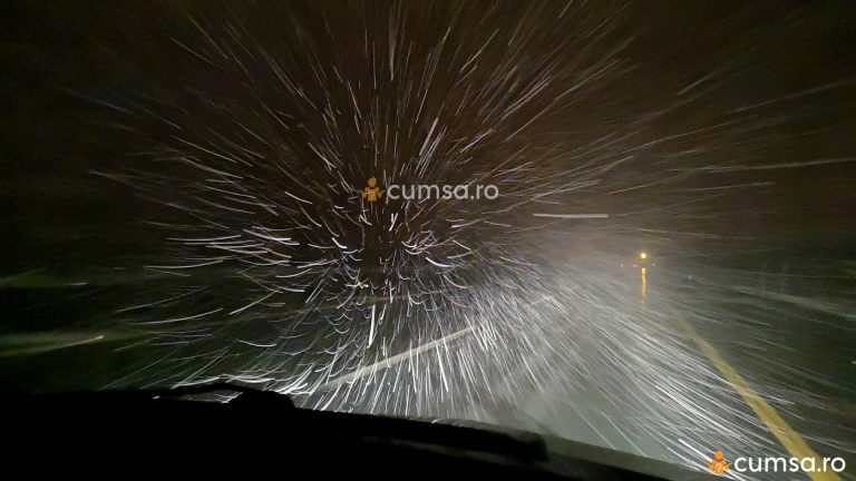 Cum sa conduci pe timp de noapte cand e viscol si ninsoare