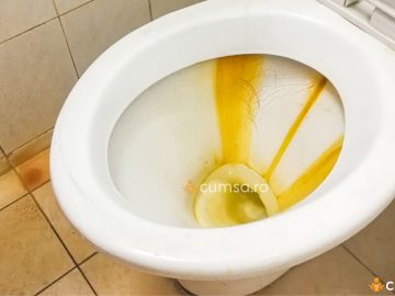 Cum sa cureti rugina de pe vasul de WC