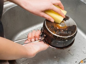 Oale si cratite din inox. Cum sa le cureti de arsura si sa le faci sa arate ca noi