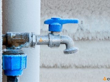 Cum dezgheti conductele de apa si sa previi inghetarea acestora