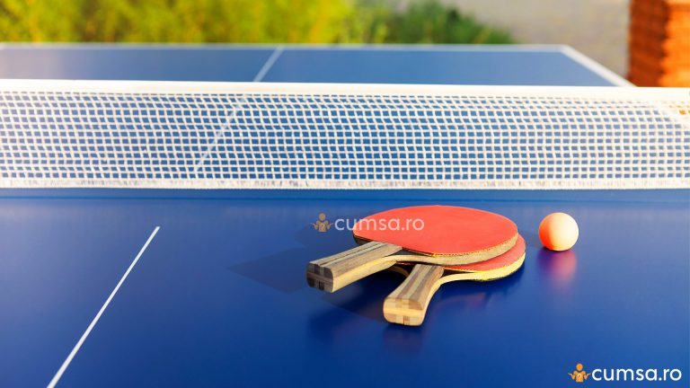 Cum sa cureti o masa de ping pong