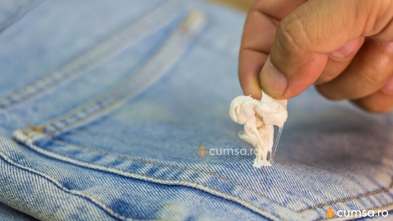 Cum sa scoti guma de mestecat de pe haine. Cele mai bune metode