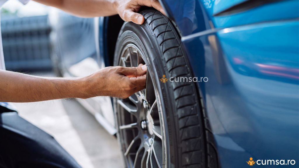 Verificare presiune pneuri