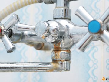 Cum sa cureti rugina de pe un robinet cromat. Ce trebuie sa faci