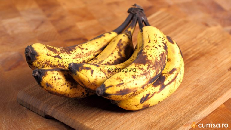 Cum sa impiedici aparitia petelor maro pe banane