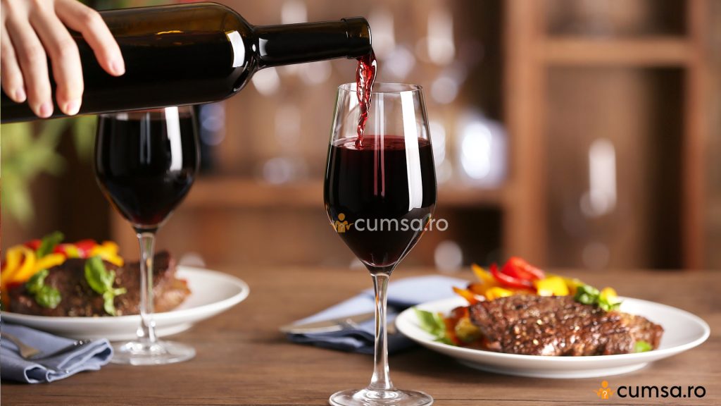 Asocierea vinului cu mancarea
