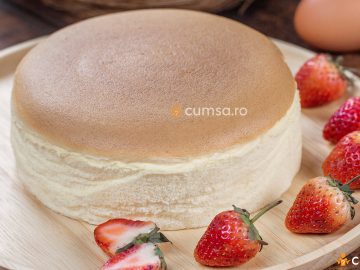 Cum sa faci cheesecake japonez. Reteta si ingrediente