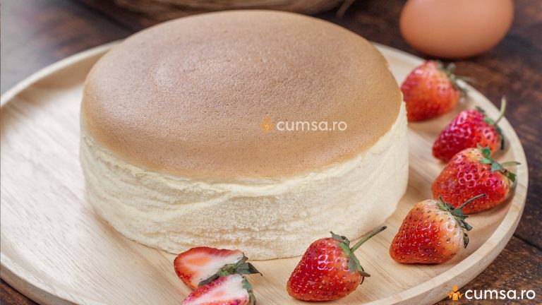 Cum sa faci cheesecake japonez. Reteta si ingrediente