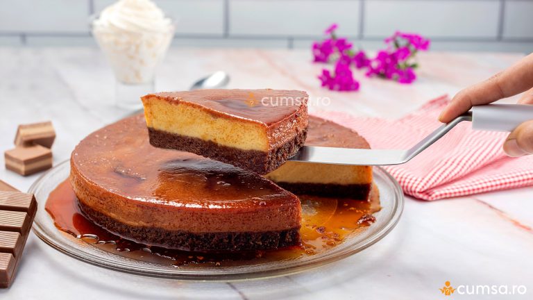 Cum sa prepari chocoflan (Prajitura Imposibila). Reteta si ingrediente