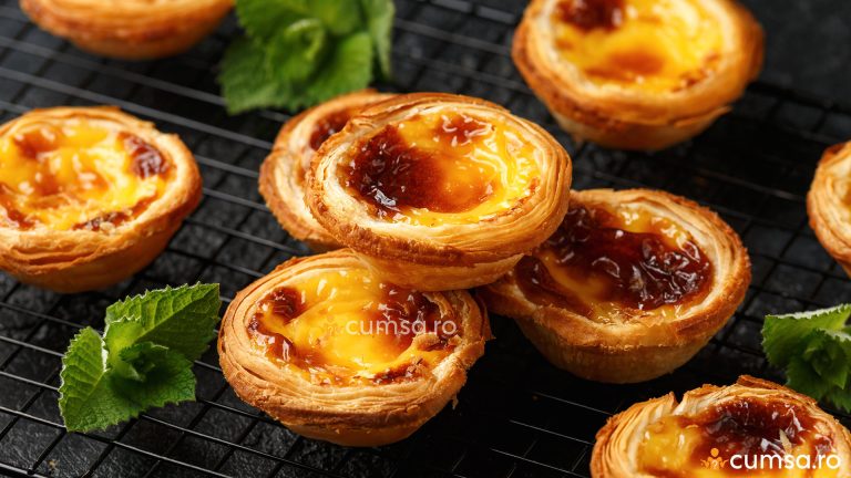 Reteta pasteis de nata. Cum sa prepari acest desert portughez