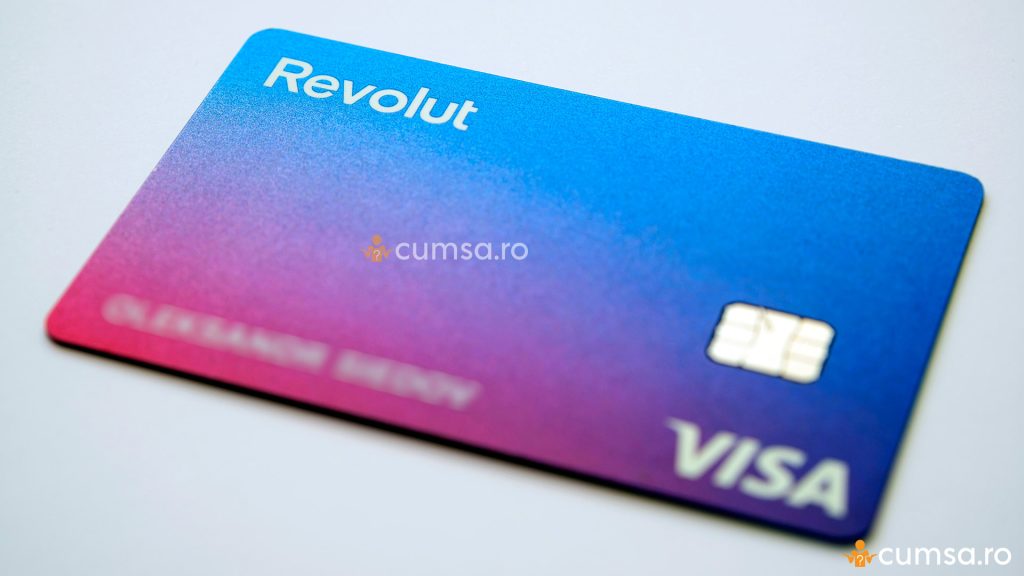 Comanda card Revolut