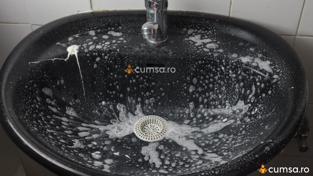 Curatare chiuveta neagra