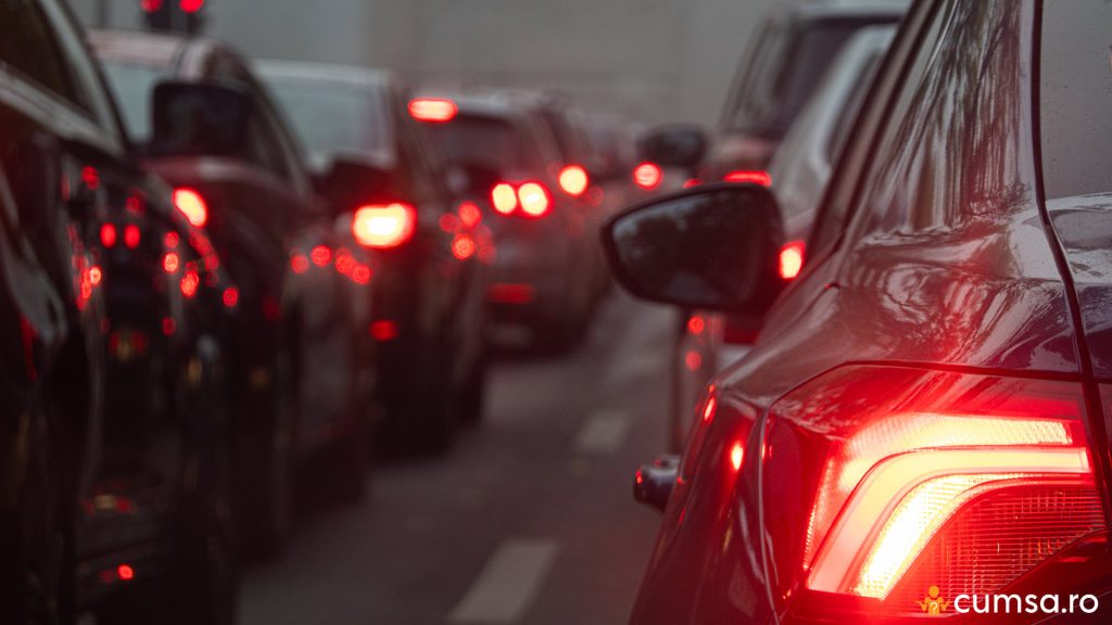Masini in trafic