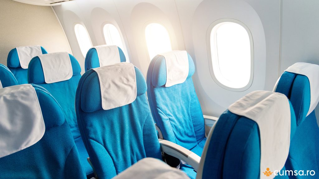 Scaune in avion