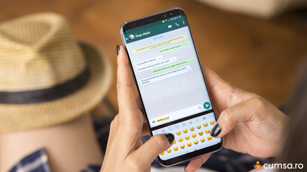 Mesaje pe WhatsApp