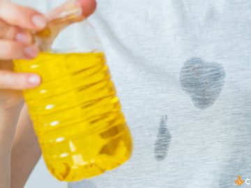 Pete de ulei pe haine. Cum sa le cureti si care sunt cele mai bune metode