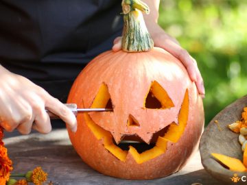 Cum sa ajuti dovlecii taiati de Halloween sa reziste cat mai mult