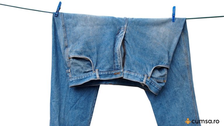 Cum sa iti micsorezi blugii daca sunt prea mari si ce poti face