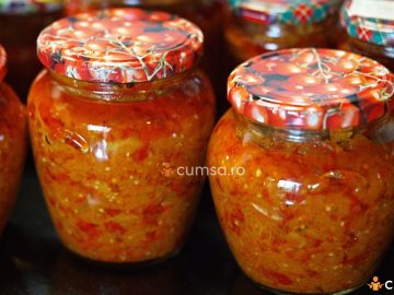 De ce fermenteaza zacusca. Cum sa previi acest lucru si ce poti face