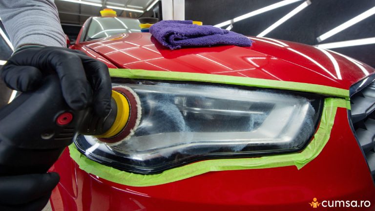 Cu ce poti polisa farurile. Cum sa procedezi pentru a le curata