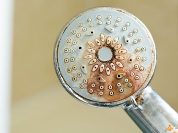 Cum sa cureti urmele de rugina de pe capul de la dus si de ce se intampla asta