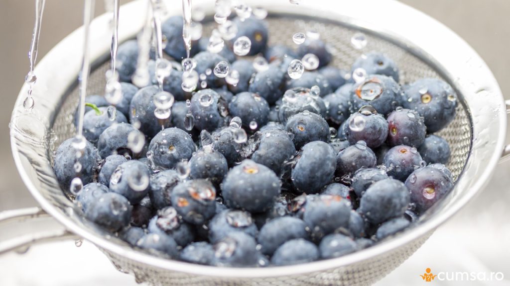 Cum sa speli afinele