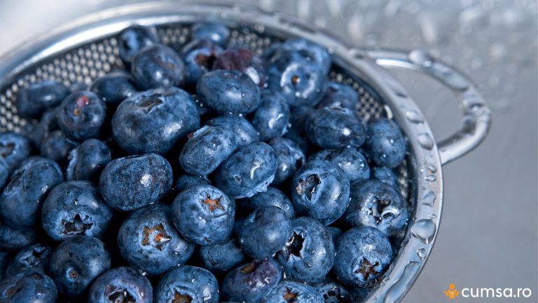 Cum sa speli afinele pentru a indeparta reziduurile de pesticide si cum le pastrezi