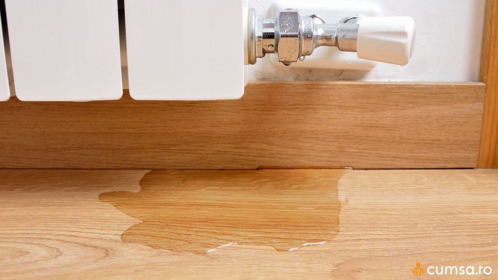 De ce curge apa din calorifer
