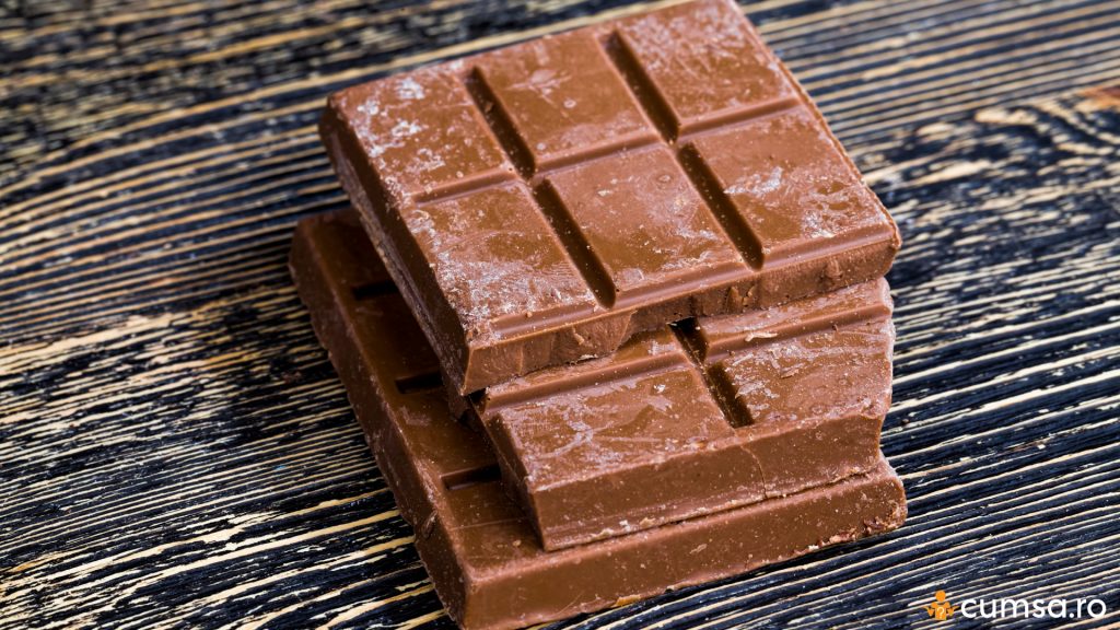 De ce se albeste ciocolata