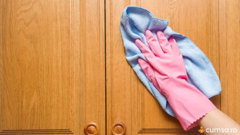 Cum sa cureti dulapurile de lemn din bucatarie in mod corect si ce greseli sa eviti