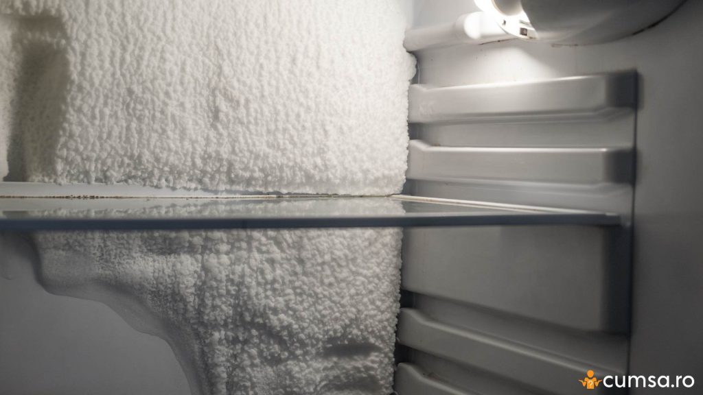 De ce apare gheata in interiorul frigiderului