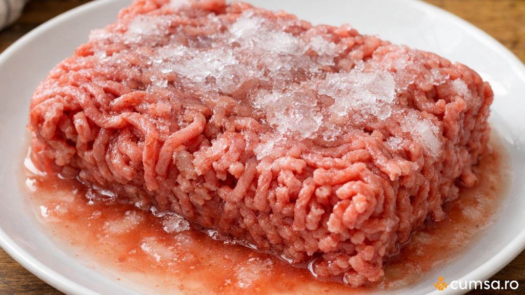 Cum sa dezgheti carnea tocata