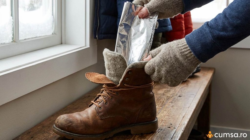 Cum sa folosesti folia de aluminiu pentru incaltari