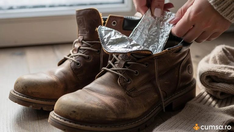 Cum sa folosesti folia de aluminiu pentru incaltari daca iti ingheata picioarele iarna