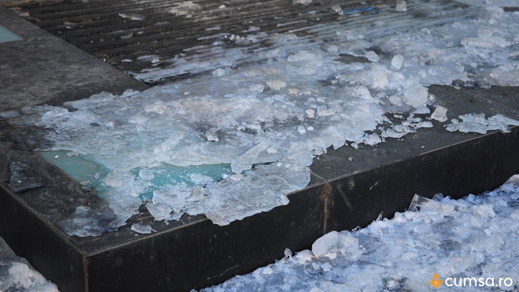 Gheata pe scari