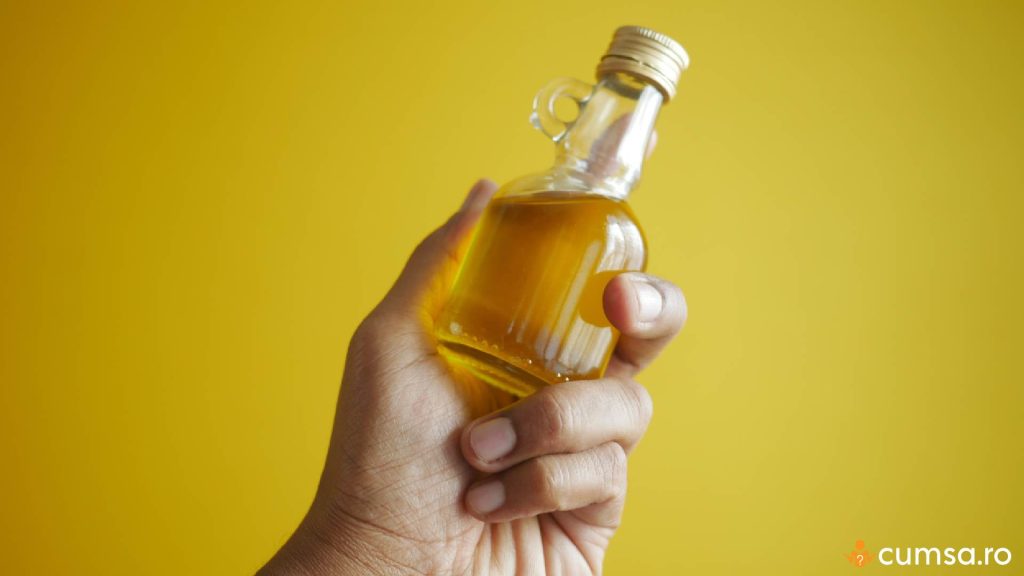 Sticluta cu ulei de masline