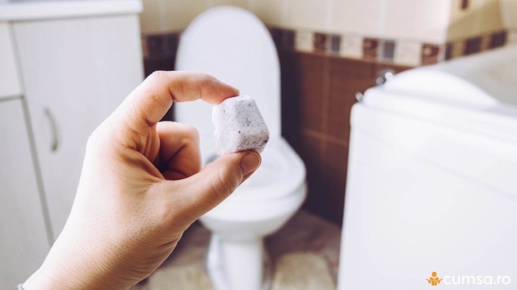 Tablete pentru curatarea vasului de toaleta