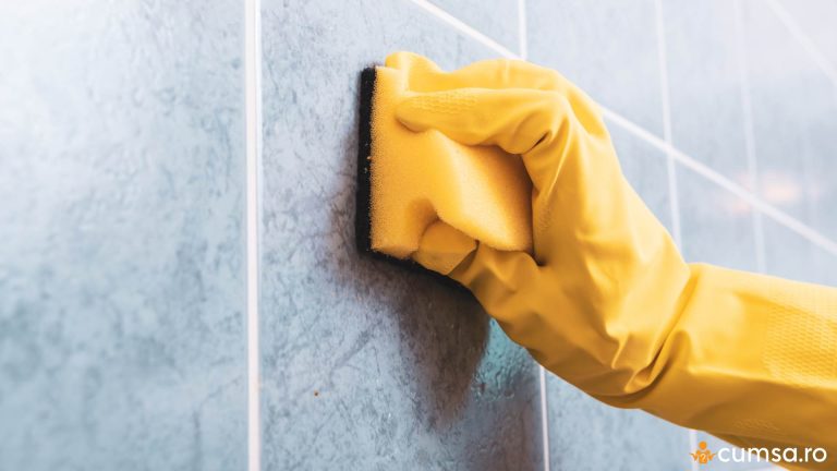 Cum sa cureti urmele de vopsea de pe faianta sau gresie daca ai zugravit